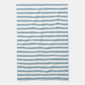 Linge De Cuisine Minimal Blue Stripes Modern Pattern Design (Vertical)