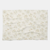 Linge De Cuisine Minimal Botanical Line Art Pattern (2) (Horizontal)