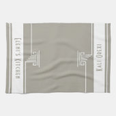 Linge De Cuisine Minimaliste personnalisé (Horizontal)