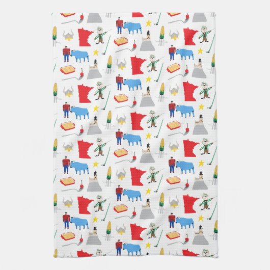 Linge De Cuisine Minnesota (Vertical)