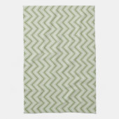 Linge De Cuisine Mint Chevron (Vertical)