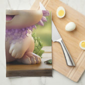 Linge De Cuisine Minty, le charmant Axolotl (Quart Plié)