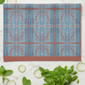 Linge De Cuisine Miroir Winter Harebell (Plié)