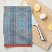 Linge De Cuisine Miroir Winter Harebell (Quart Plié)
