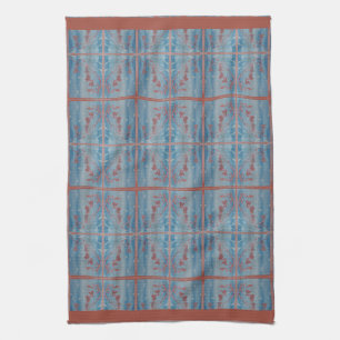 Linge De Cuisine Miroir Winter Harebell
