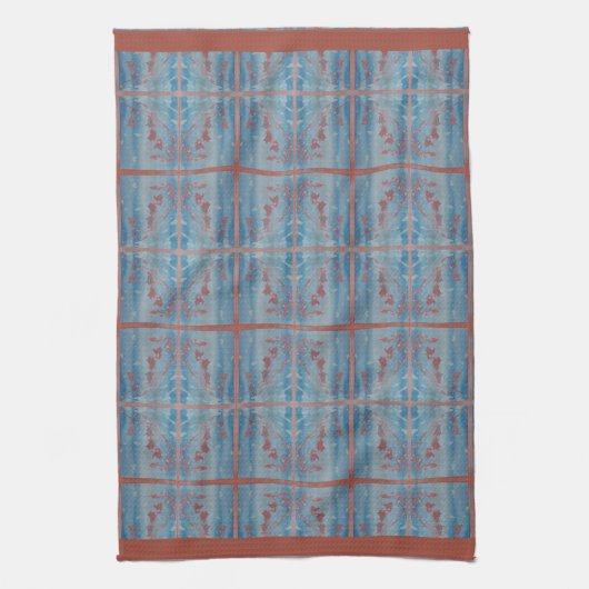Linge De Cuisine Miroir Winter Harebell (Vertical)