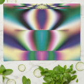 Linge De Cuisine Miroirs Arc-en-ciel (Plié)