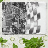 Linge De Cuisine Mise en marche des voitures de sprint à ailes par (Plié)