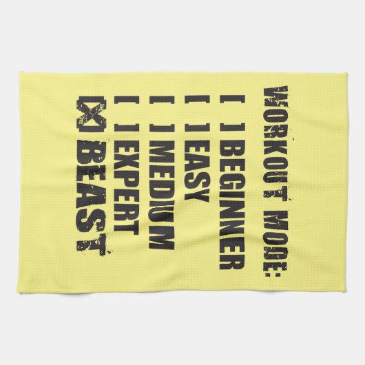 Linge De Cuisine Mode d'entraînement - BEAST (Horizontal)