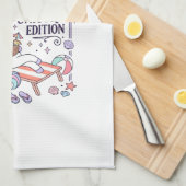 Linge De Cuisine Mode Vacances Licorne Édition Licorne Application (Quart Plié)