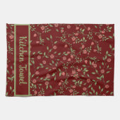 Linge De Cuisine Modèle botanique (Horizontal)