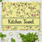Linge De Cuisine Modèle botanique (Plié)