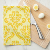 Linge De Cuisine Modèle Damas de l'Empire français #3 (Quart Plié)