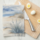 Linge De Cuisine Modèle d'aquarelle Nantucket (Quart Plié)