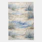 Linge De Cuisine Modèle d'aquarelle Nantucket (Vertical)