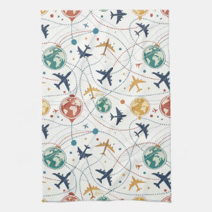 Linge De Cuisine Modèle d'aviation pour les voyages mondiaux (2)