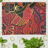 Linge De Cuisine Modèle de bébé apporté par une cigogne indienne Ku (Plié)