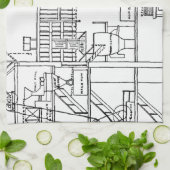 Linge De Cuisine Modèle de brasserie (Plié)