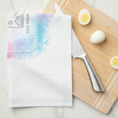 Linge De Cuisine Modèle de conception aquarelle modifiable – Votre (Quart Plié)