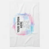 Linge De Cuisine Modèle de conception aquarelle modifiable – Votre (Vertical)