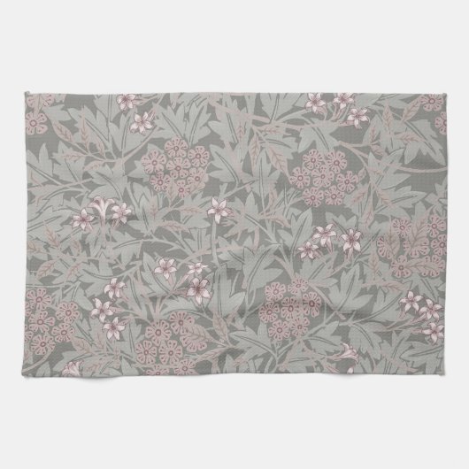Linge De Cuisine Modèle de fleur de jasmin de William Morris (Horizontal)