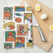 Linge De Cuisine Modèle de photos Halloween de Scooby-Doo (Quart Plié)