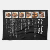 Linge De Cuisine Modèle de recettes pour la recette et les photos d (Horizontal)