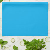 Linge De Cuisine Modèle de texte de couleur unie (Plié)