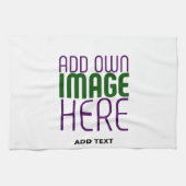 LINGE DE CUISINE MODÈLE DE TEXTE D'IMAGE BLANCHE SIMPLE MODERNE (Horizontal)