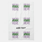 LINGE DE CUISINE MODÈLE DE TEXTE D'IMAGE BLANCHE SIMPLE MODERNE (Vertical)