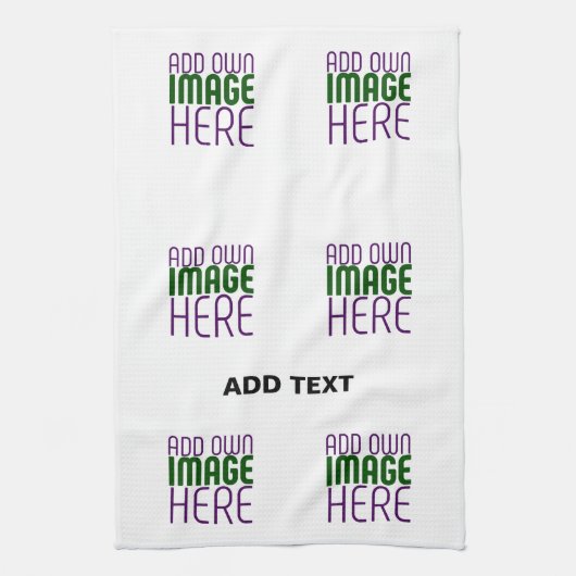 LINGE DE CUISINE MODÈLE DE TEXTE D'IMAGE BLANCHE SIMPLE MODERNE (Vertical)