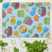 Linge De Cuisine Modèle d'icônes de jouets de plage (Plié)