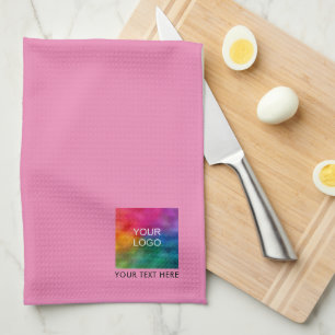 Linge De Cuisine Modèle élégant Ajouter votre logo d'entreprise Tex