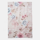Linge De Cuisine Modèle floral (Vertical)