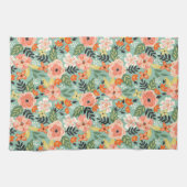 Linge De Cuisine Modèle floral du jardin (Horizontal)