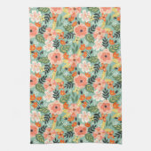 Linge De Cuisine Modèle floral du jardin (Vertical)