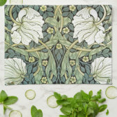 Linge De Cuisine Modèle floral du Pimpernel William Morris (Plié)