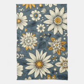 Linge De Cuisine Modèle Floral vintage (Vertical)