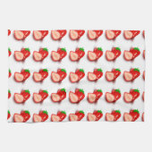 Linge De Cuisine Modèle Fraise Pour Votre Propre Design Moderne (Horizontal)