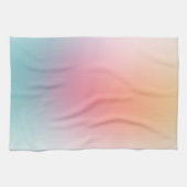 Linge De Cuisine Modèle moderne jaune bleu vert rose violet (Horizontal)