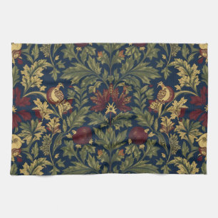Linge De Cuisine Modèle Navy Grenade Floral de William Morris