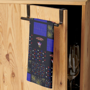 Linge De Cuisine Modèle patchwork du 4 juillet - 4 juillet
