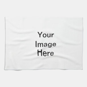 Linge De Cuisine Modèle vierge Ajouter votre image et/ou votre text