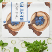 Linge De Cuisine Modern Mom Fait Les Meilleurs Pancakes Cadeau (Plié)