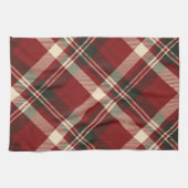 Linge De Cuisine Modern Red Beige Christmas Pattern (Horizontal)