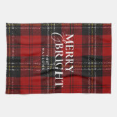 Linge De Cuisine Modern Simple Classic Script Christmas (Horizontal)