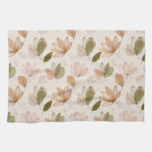 Linge De Cuisine Modern Spring Botanical Floral Kitchen Towels (Horizontal)