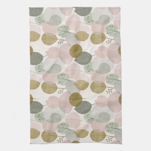 Linge De Cuisine Modern Spring Botanical Kitchen Towels (Vertical)