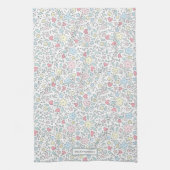 Linge De Cuisine Modern Whimsical Floral Pattern (Vertical)