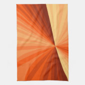 Linge De Cuisine Moderne Abstrait Orange Rouge Vanille Graphique Fr (Vertical)
